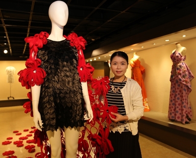 AU Teachers and Students Exhibit Their Fashion Design Works in Taichung-City Huludun Cultural Center